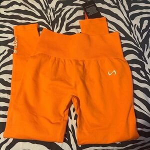 Orange TLF Leggings & bra set